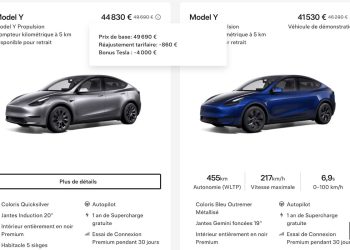 Tesla Baisse le Prix de la Model Y de 4860 € : Ne Ratez Pas Cette Offre Immanquable !