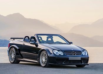 Une rareté à saisir : un des 80 cabriolets Mercedes CLK DTM est en vente !