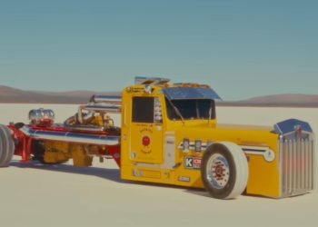 Ce semi Kenworth conçu pour battre des records de vitesse vous fera atteindre les 140 mph comme jamais auparavant !