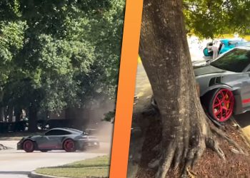 Ce conducteur de Porsche 911 GT3 RS finit sa course dans un arbre à 30 km/h : incroyable frayeur !