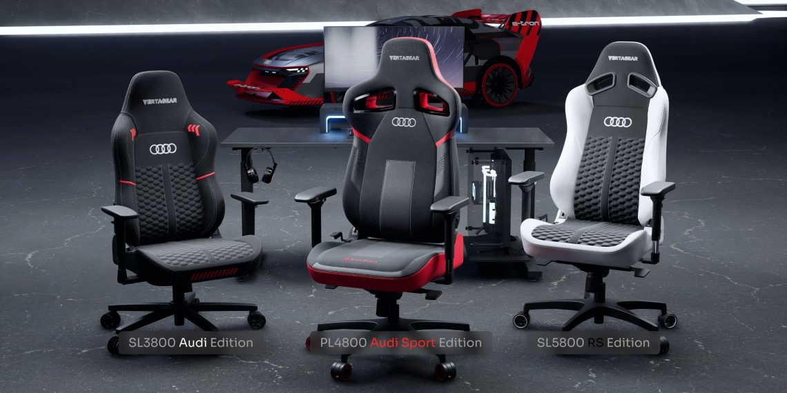 L’incroyable fauteuil Audi qui révolutionne à la fois le gaming et le bureau !
