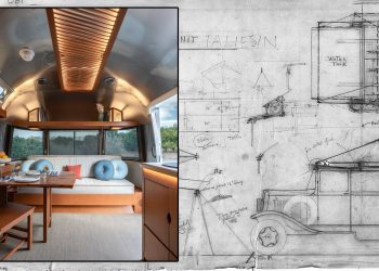Quand un design oublié de Frank Lloyd Wright inspire une nouvelle remorque Airstream révolutionnaire !