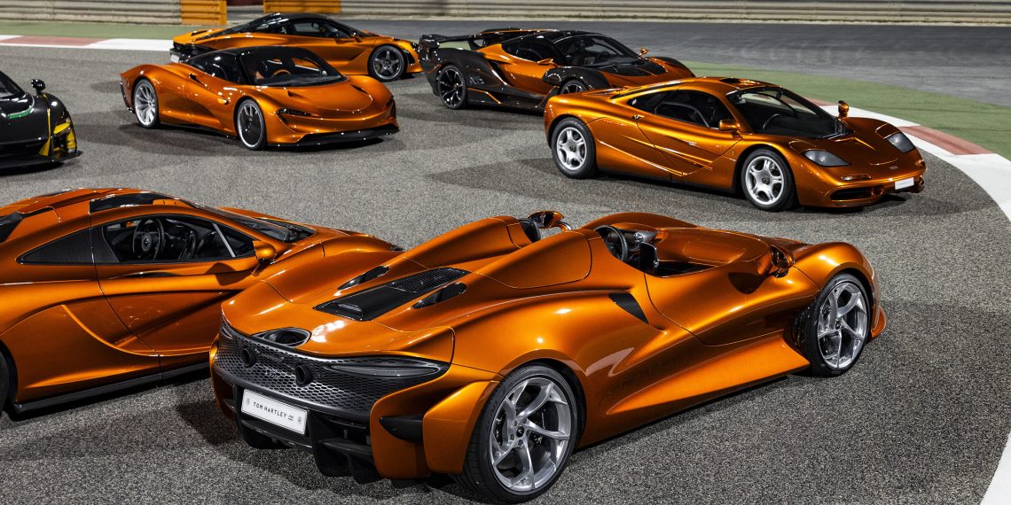 Incroyable : la collection McLaren la plus folle jamais mise en vente