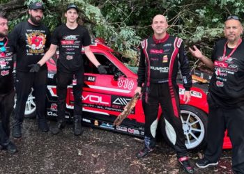 Quand une tempête du New Jersey neutralise une voiture de Formula D…