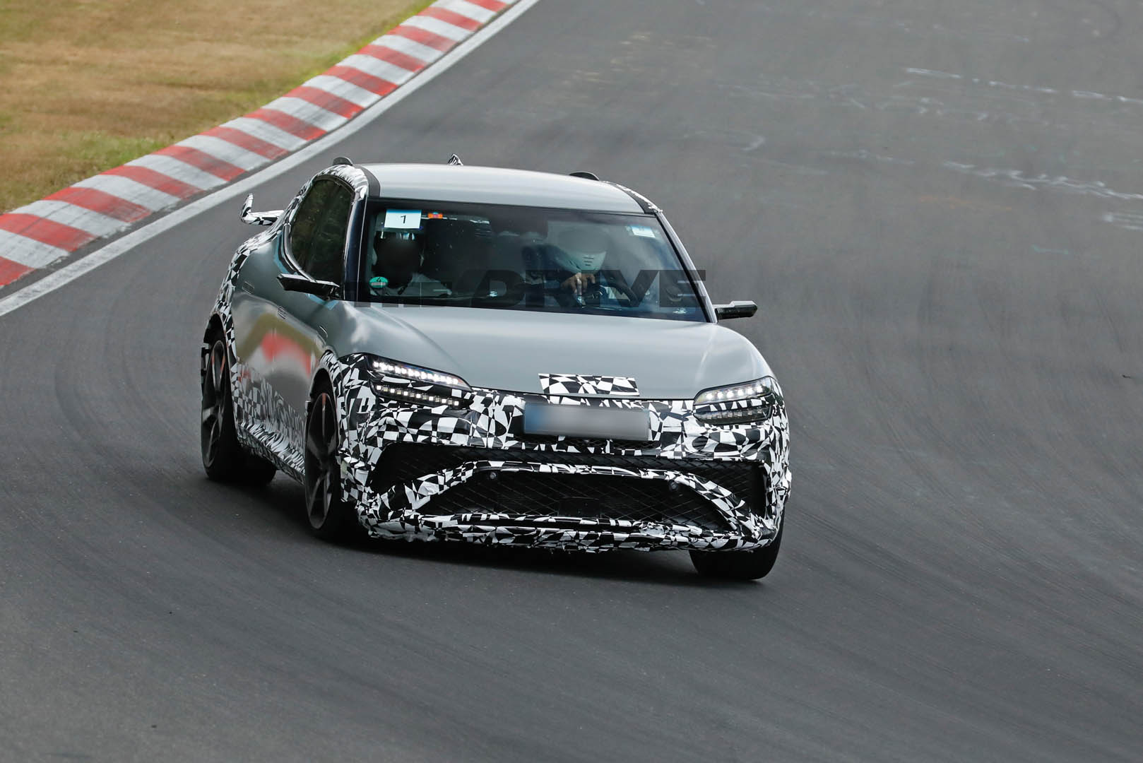 2026 Genesis GV60 Magma spy shots