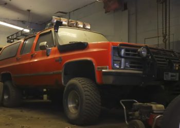 Ce qu’il reste du Chevy Suburban de « Dante’s Peak » : soudain ressuscité après des années d’abandon