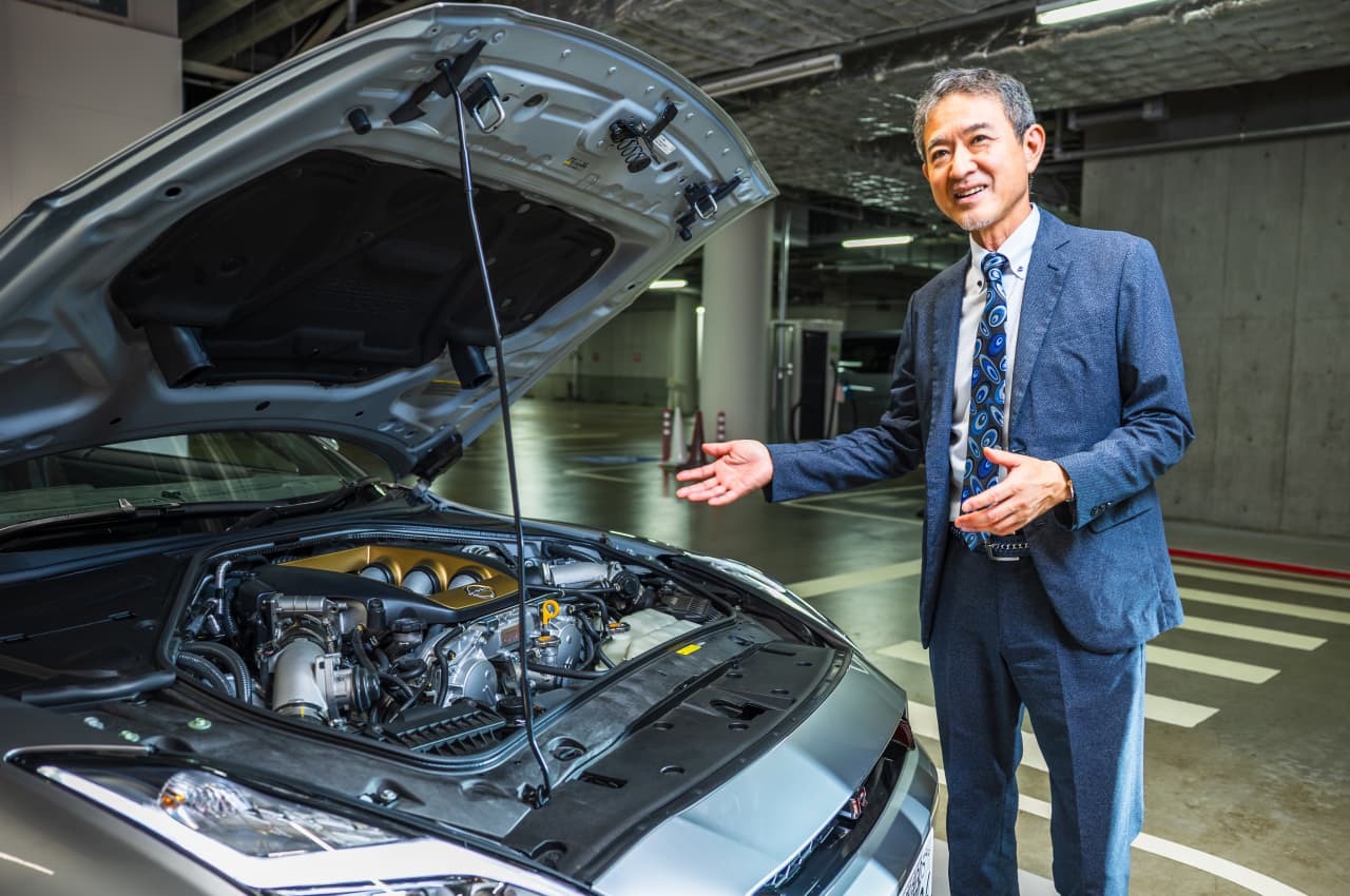 Tamura et sa GT-R personnelle R35