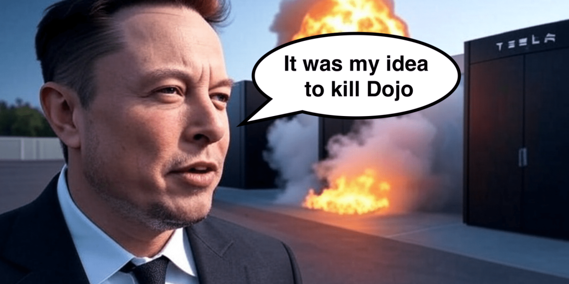 Elon Musk avoue avoir supprimé Tesla Dojo : sa justification surprenante intrigue le public