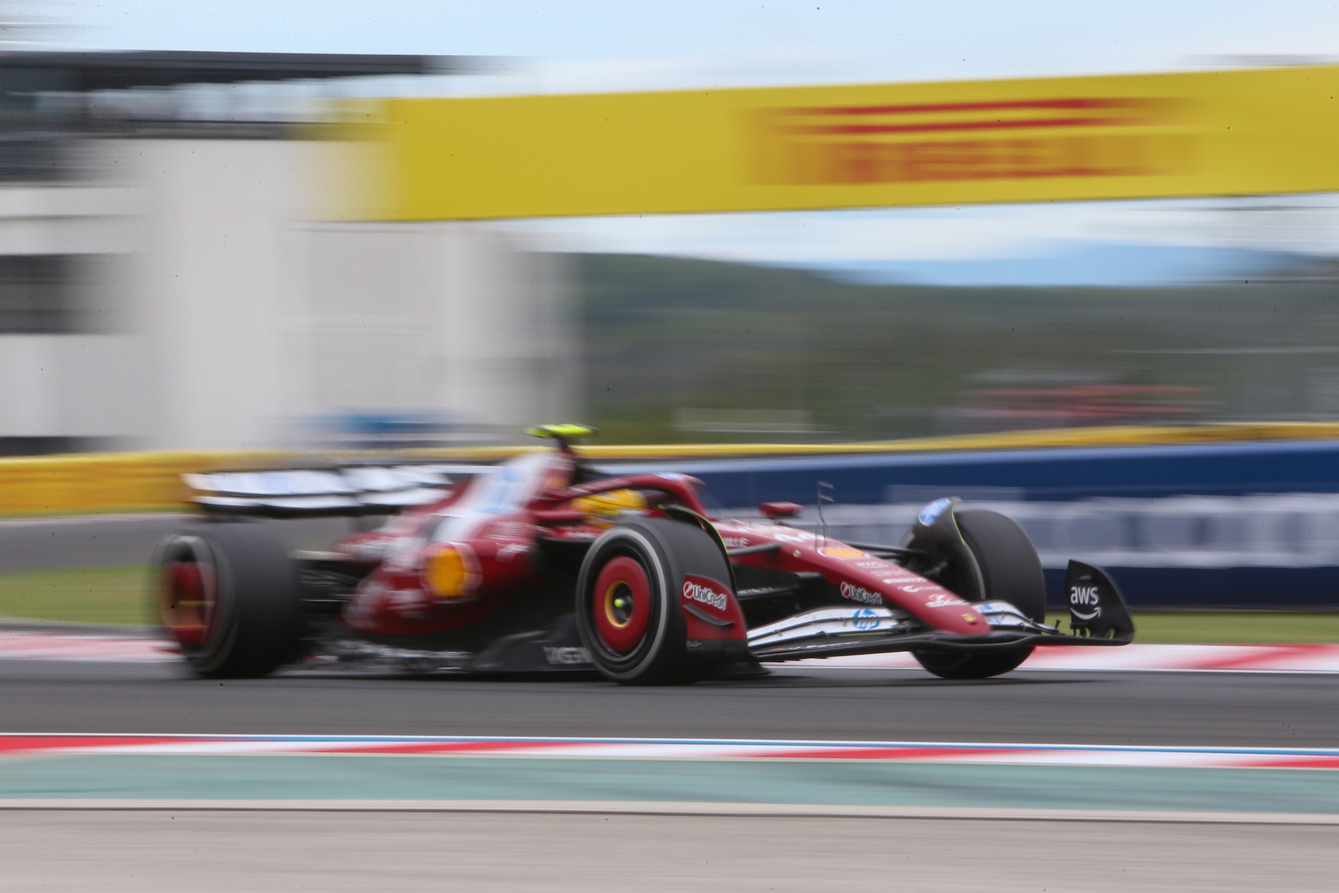 Lewis Hamilton lors du Grand Prix de Hongrie 2025 à Budapest