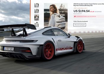 Des sacs à dos en forme de Porsche 911 débarquent pour la rentrée : êtes-vous prêt à faire sensation ?