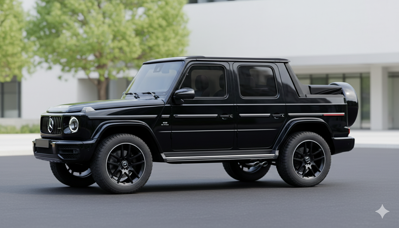 Un rendu du nouveau Mercedes G-Class Cabriolet