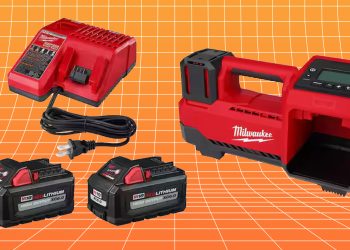 Ce que les fabricants ne vous diront jamais : repartez avec un gonfleur de pneus Milwaukee à 179$ offert pour l’achat de batteries !