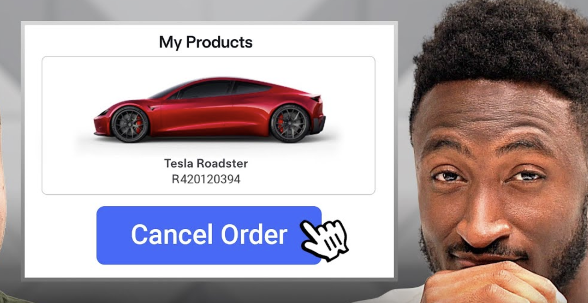 Tesla Roadster Annulé