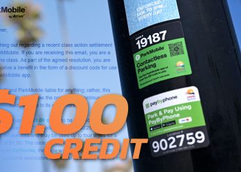 Ils gagnent un procès contre une appli de stationnement et reçoivent un crédit de 1 $ seulement !