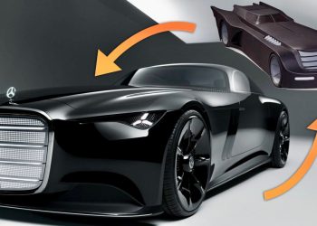 La nouvelle voiture concept de Mercedes semble tout droit sortie des dessins animés Batman des années 90 : un rêve d’enfance devenu réalité ?