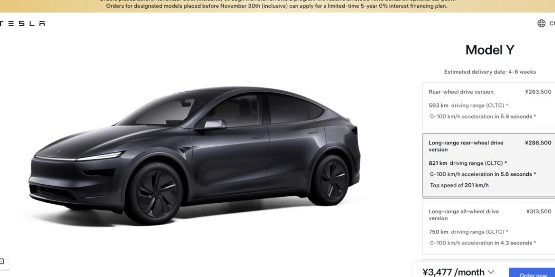 Tesla frappe fort avec la nouvelle Model Y+ : 821 km d’autonomie qui vont bouleverser la concurrence !