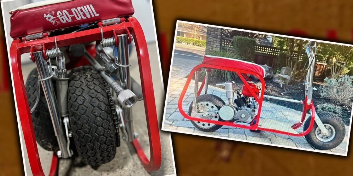 Ce scooter pliant à deux temps de 1965 va vous surprendre comme un Motocompo d’origine