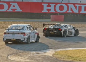 La Lamborghini Huracan conçue pour défier les compacts japonais : incroyable défi sur piste !