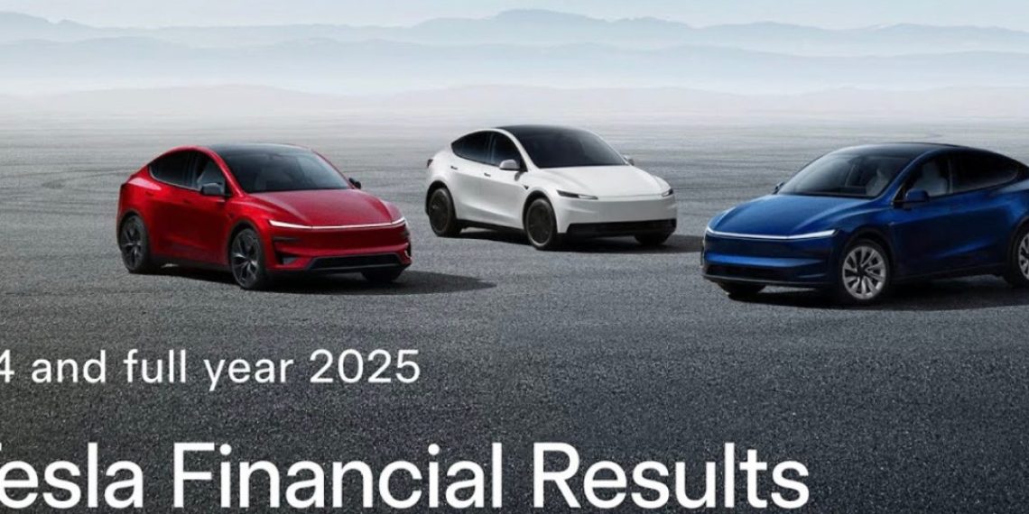 Tesla surprend avec ses résultats financiers du T4 2025 : un bénéfice légèrement supérieur aux prévisions