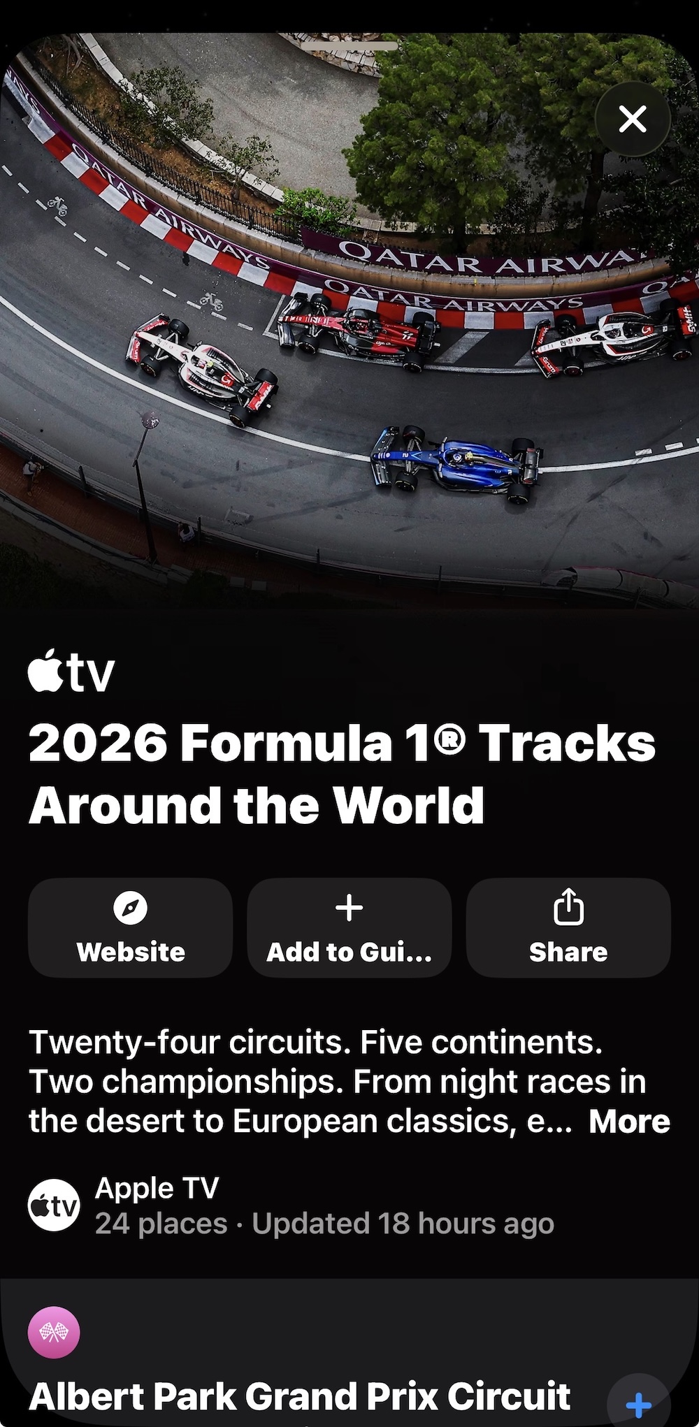 Vue détaillée du Circuit
