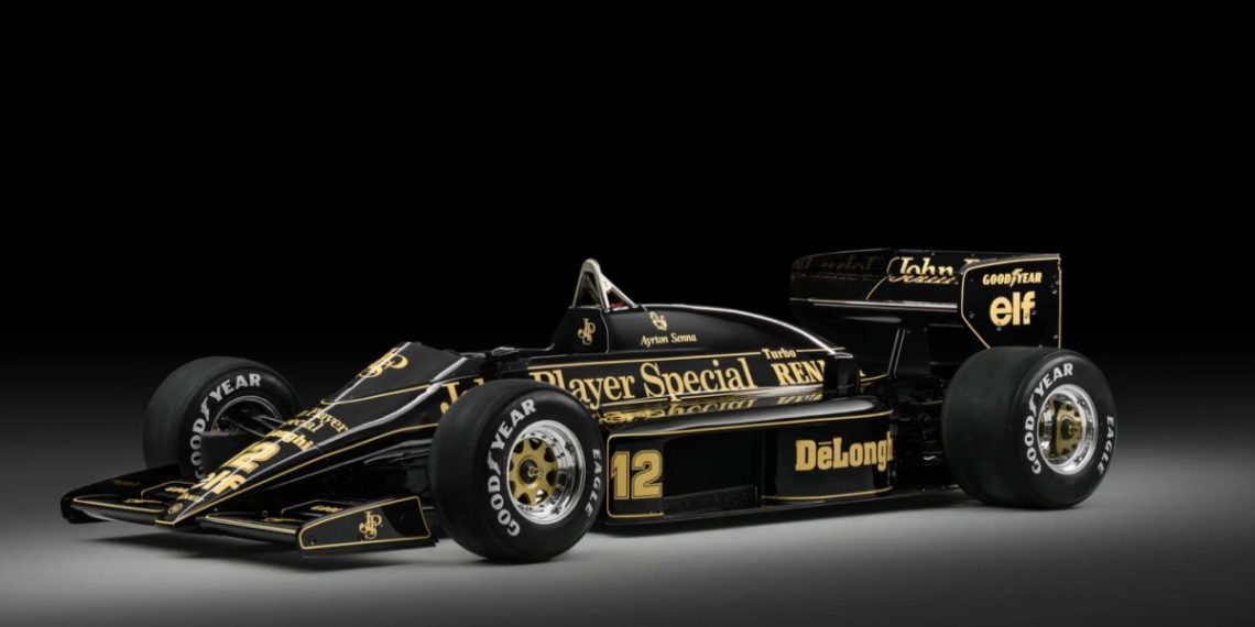 La Lotus F1 de Senna en livrée JPS : pourquoi cette merveille atteint les 10 millions de dollars ?