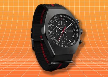 Économisez 50% sur cette montre chrono tonneau au style audacieux des années 70 !