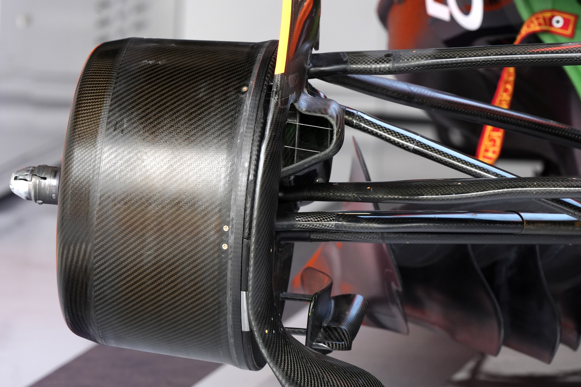 Voiture F1 en action
