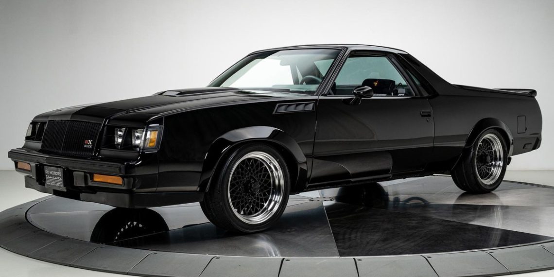Quand une Buick GNX fusionne avec un El Camino : découvrez ce chef-d’œuvre de 470 ch qui défie l’imagination !