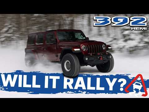 Jeep Rubicon 392 en rallye