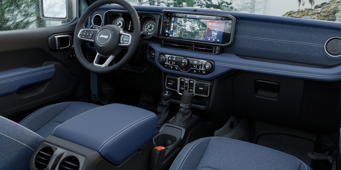 Vous ne croirez jamais l’intérieur « bleu jean » des nouveaux Jeep Wrangler et Gladiator !
