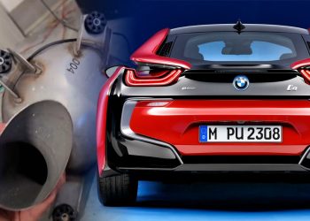 Ce détail surprenant sur le pot d&rsquo;échappement de la BMW i8 qui va vous laisser bouche bée !