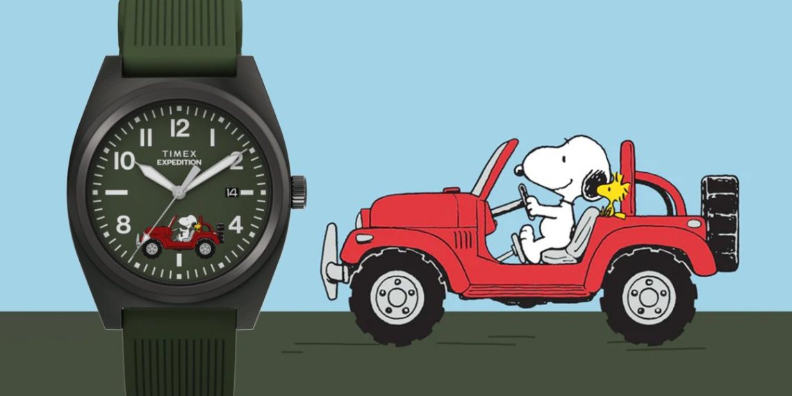 Vous ne devinerez jamais ce que Snoopy fait avec cette montre d’expédition ultra abordable !