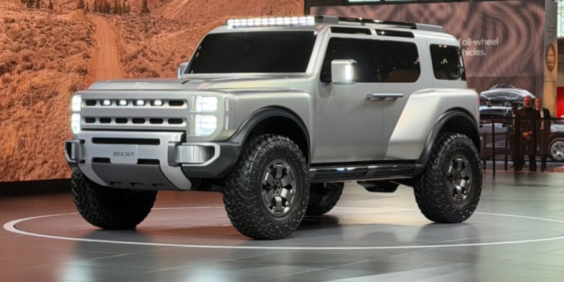Hyundai dévoile son concept Boulder : le rival inattendu des Bronco et Wrangler !