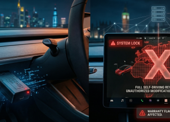Tesla sévit contre les appareils de piratage FSD : accès coupé à distance !