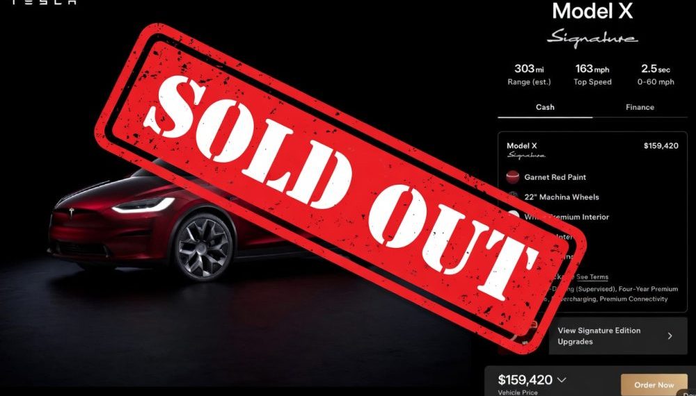 La disparition inattendue de la version ultime du Tesla Model X va vous choquer !