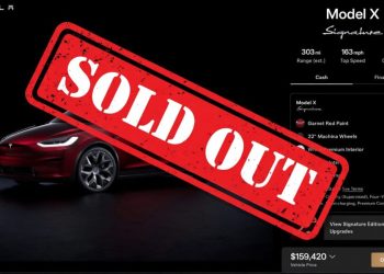 La disparition inattendue de la version ultime du Tesla Model X va vous choquer !