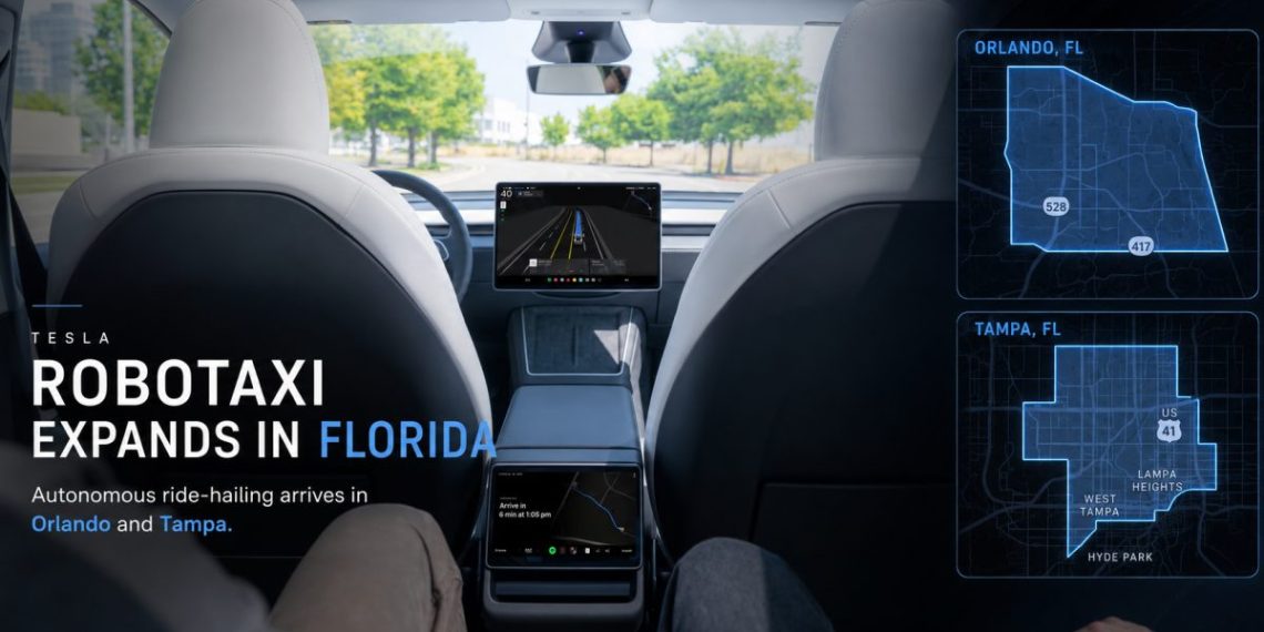 Pourquoi Tampa et Orlando roulent en Robotaxi Tesla pendant qu&rsquo;Austin reste bloqué à 17 voitures ?